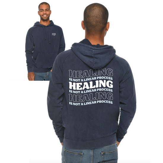Healing is Not a Linear Process Hooded Sweatshirt