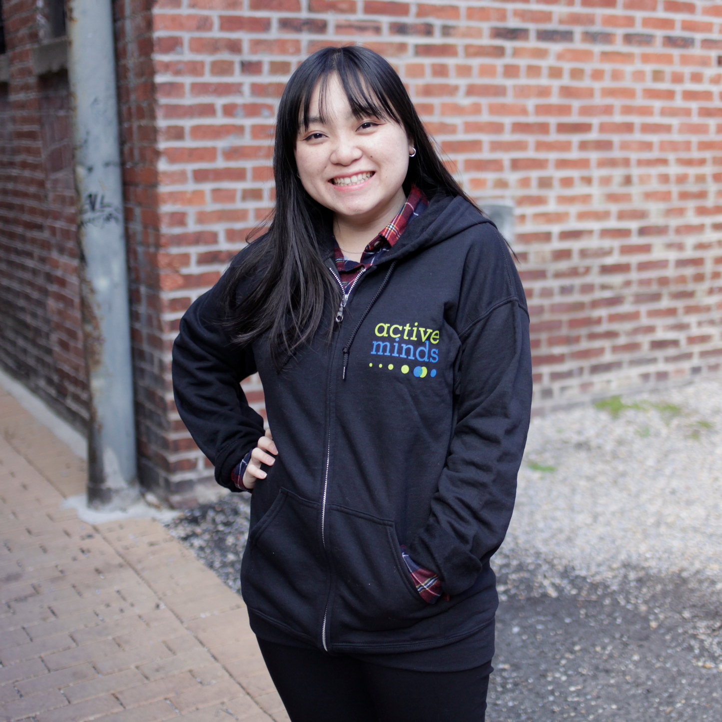Zip Hooded Sweatshirt