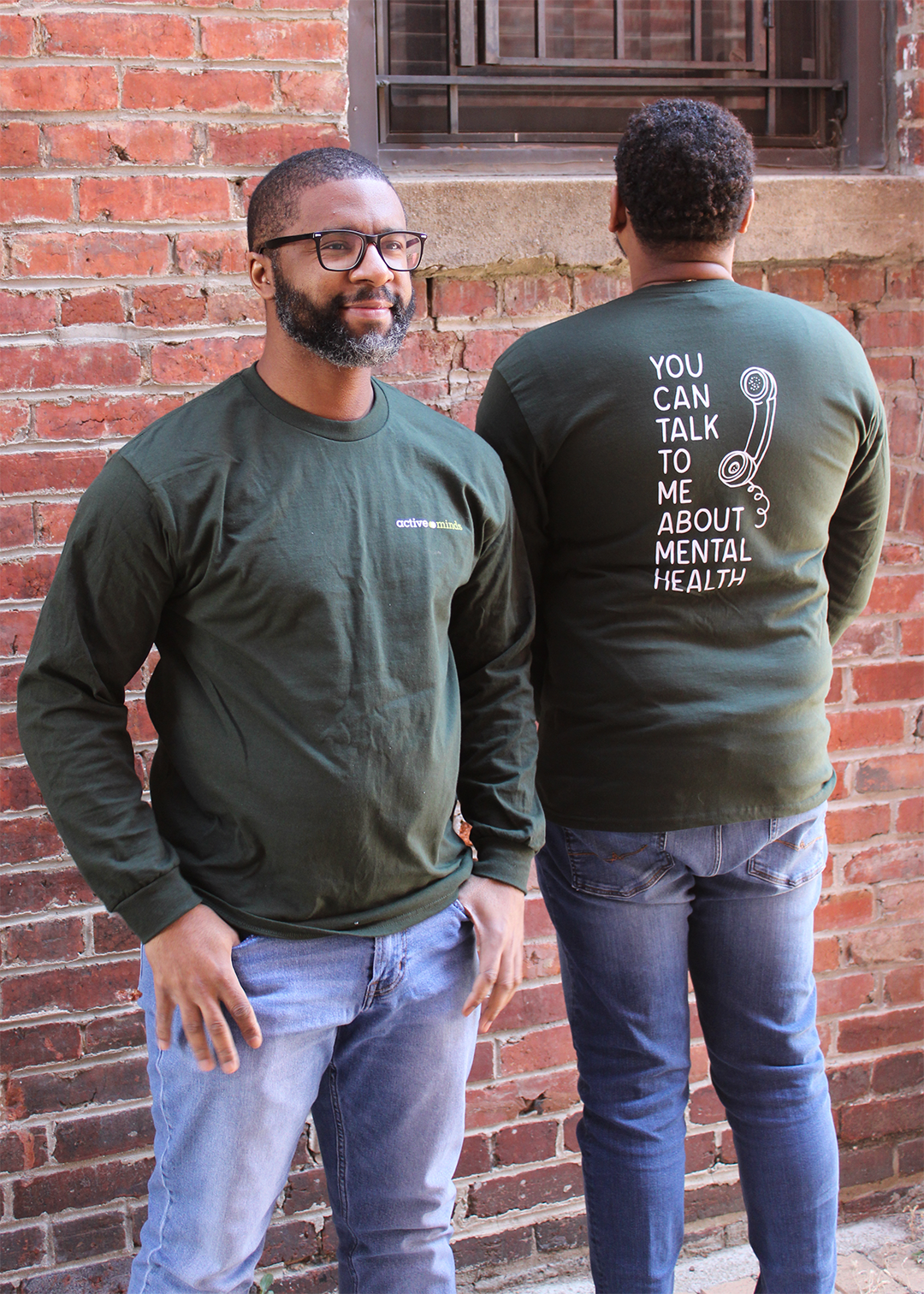 'You Can Talk to Me...' Long sleeve T-Shirt